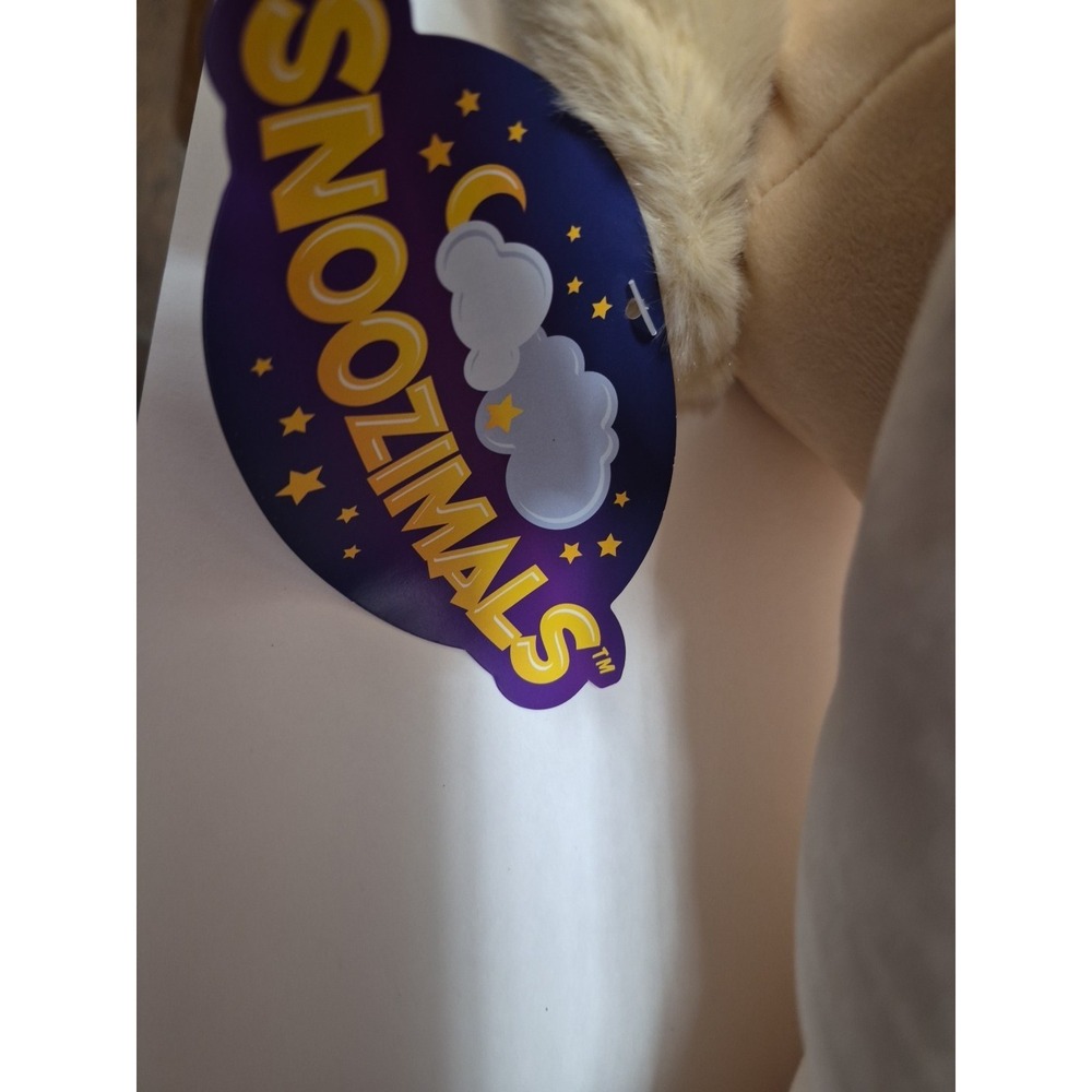 NEW Go! Snoozimals GOLDEN DOODLE Plush Dog 2256 Tan Yellow Stuffed Animal 20" in - Picture 3 of 5
